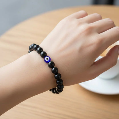 Black Obsidian Evil Eye Protection Bracelet