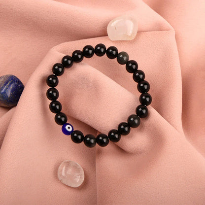 Black Obsidian Evil Eye Protection Bracelet